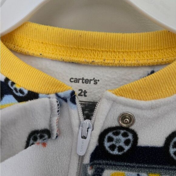 3/$20 Carter's fleece sleeper size 2 - Picture 3 of 4